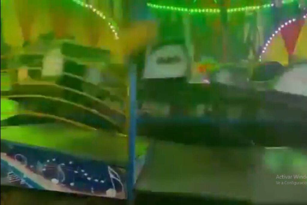 juego mecánico de la Feria de Tecolutilla