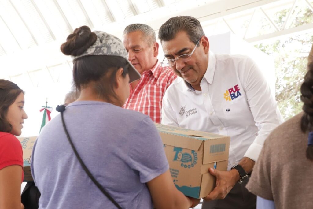 sergio salomón gasto público de Puebla