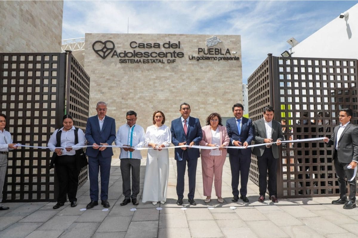 Inauguran Sergio Salomón y Gaby Bonilla nueva Casa del Adolescente 1 la casa del adolescente puebla