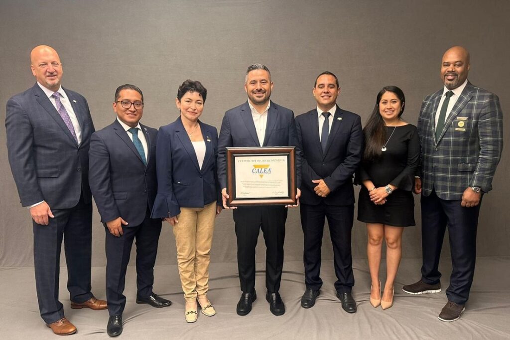 Academia de Policía de Puebla capital recibe reacreditación Calea