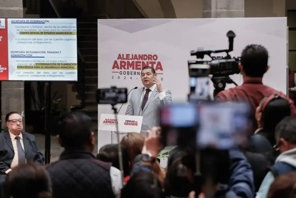 Anuncia Armenta la creación de la Secretaría de la Tecnología