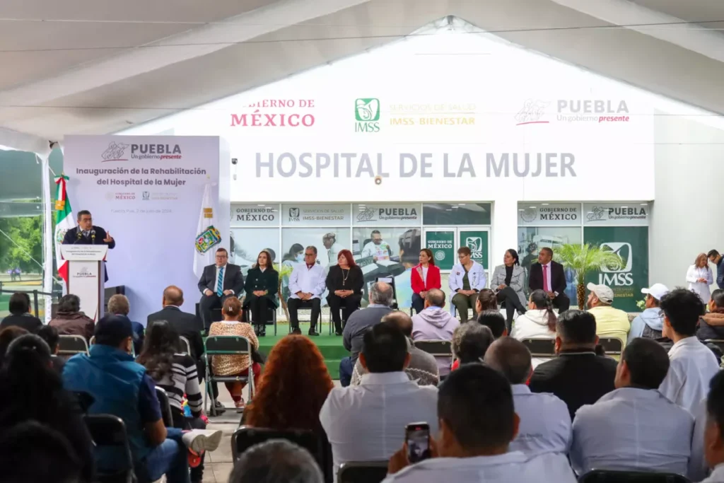 Gobierno de Puebla invierte 34 mdp en la remodelación del Hospital de la Mujer 12 Gobernador de Puebla Sergio Salomon Rehabilitacion Hospital de la Mujer 9