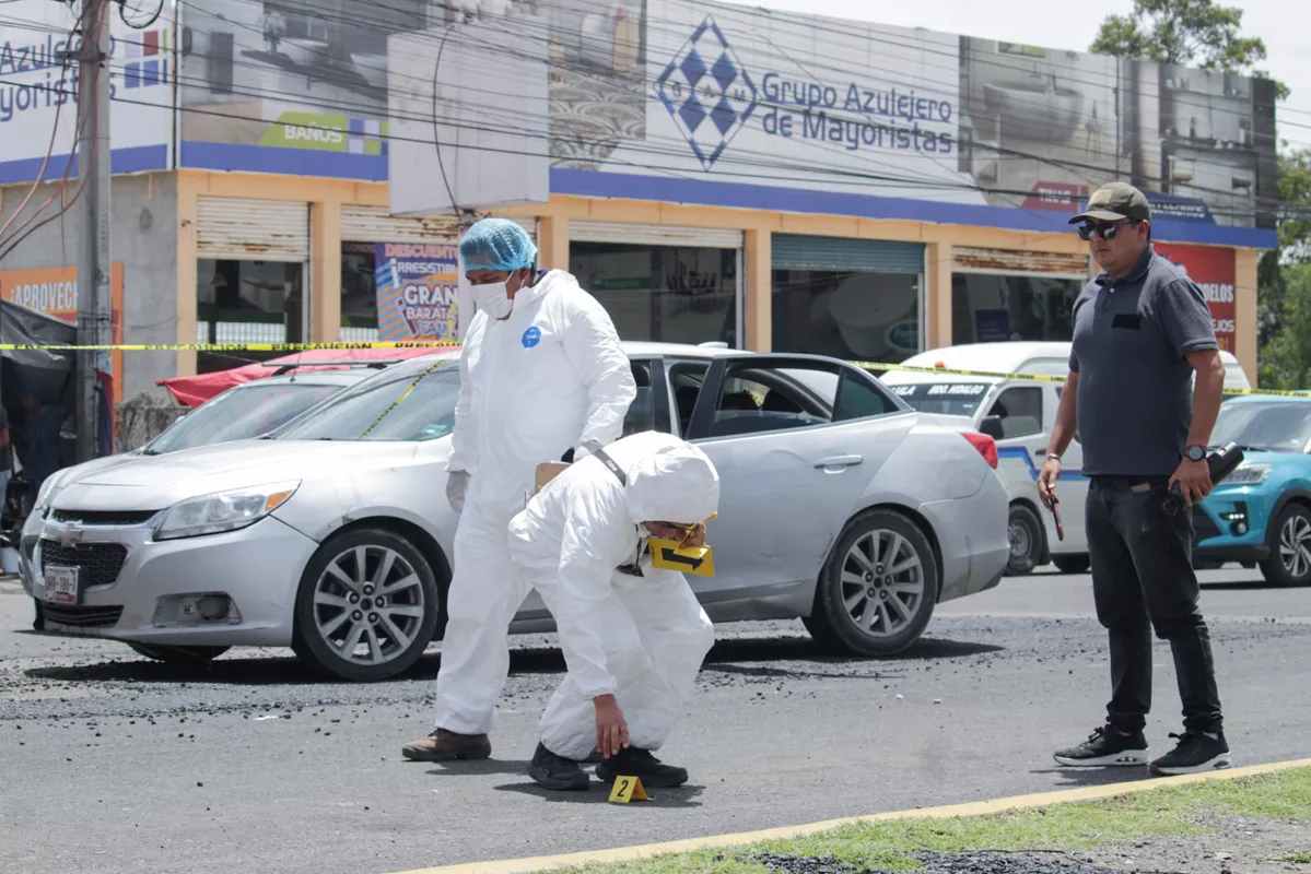 VIDEO: Reportan balacera en Cruz del Sur en Puebla 1 balacera en Cruz del Sur
