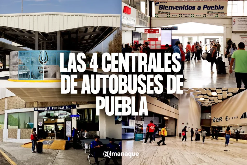 Puebla tiene 4 centrales de autobuses