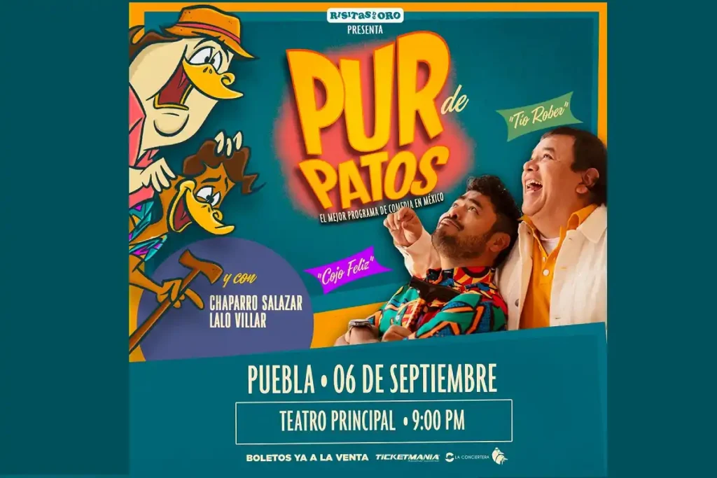 Pur de patos en Puebla