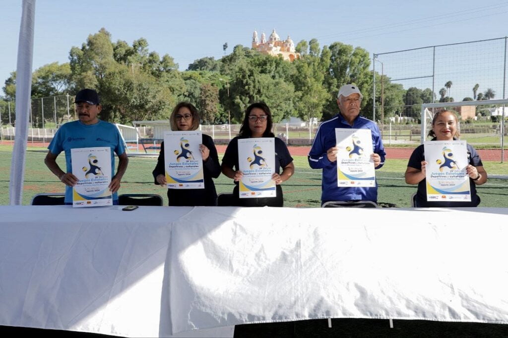 San Andrés Cholula, sede de los XXIX juegos estatales deportivos y culturales de las personas adultas mayores 