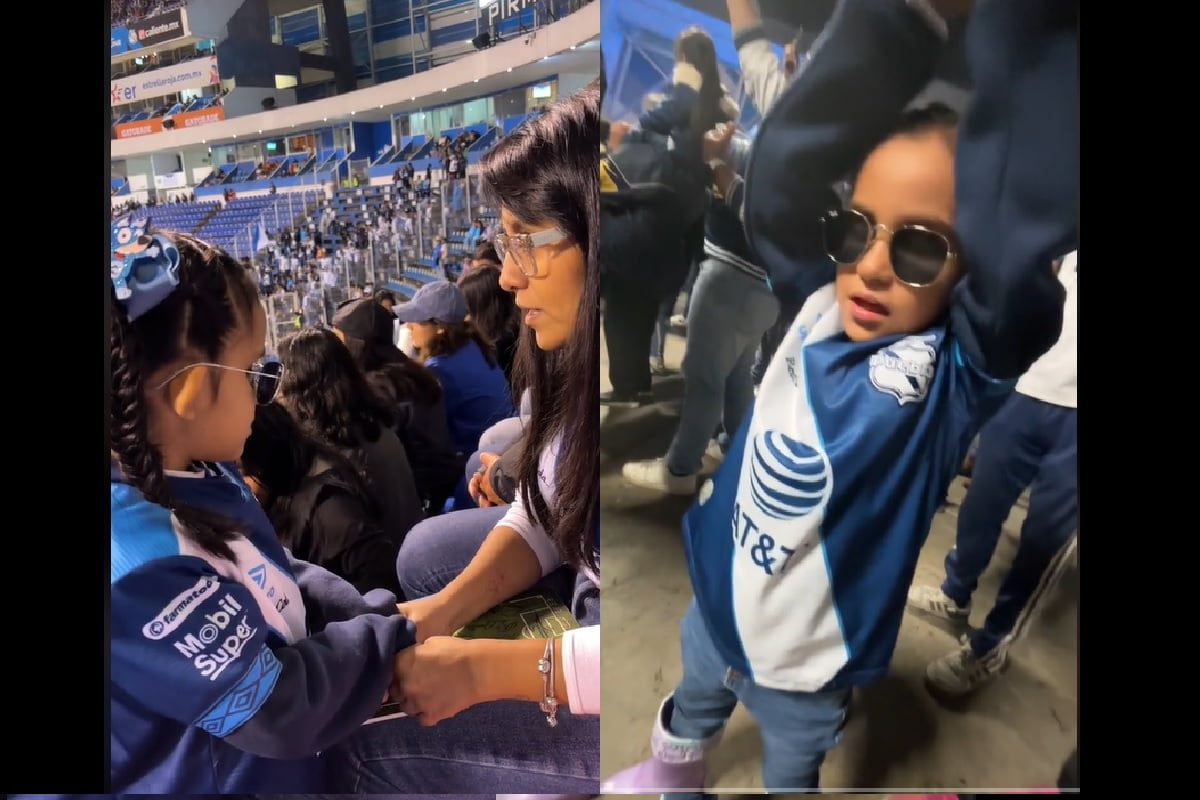 Vico, la niña poblana invidente que se viraliza por ir a los partidos del Puebla 1 Vico, la niña poblana invidente que se viraliza por ir a los partidos del Puebla