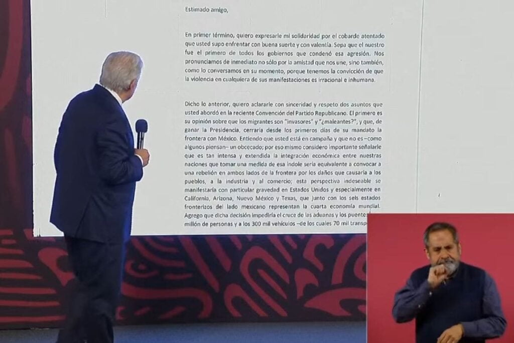 amlo carta trump