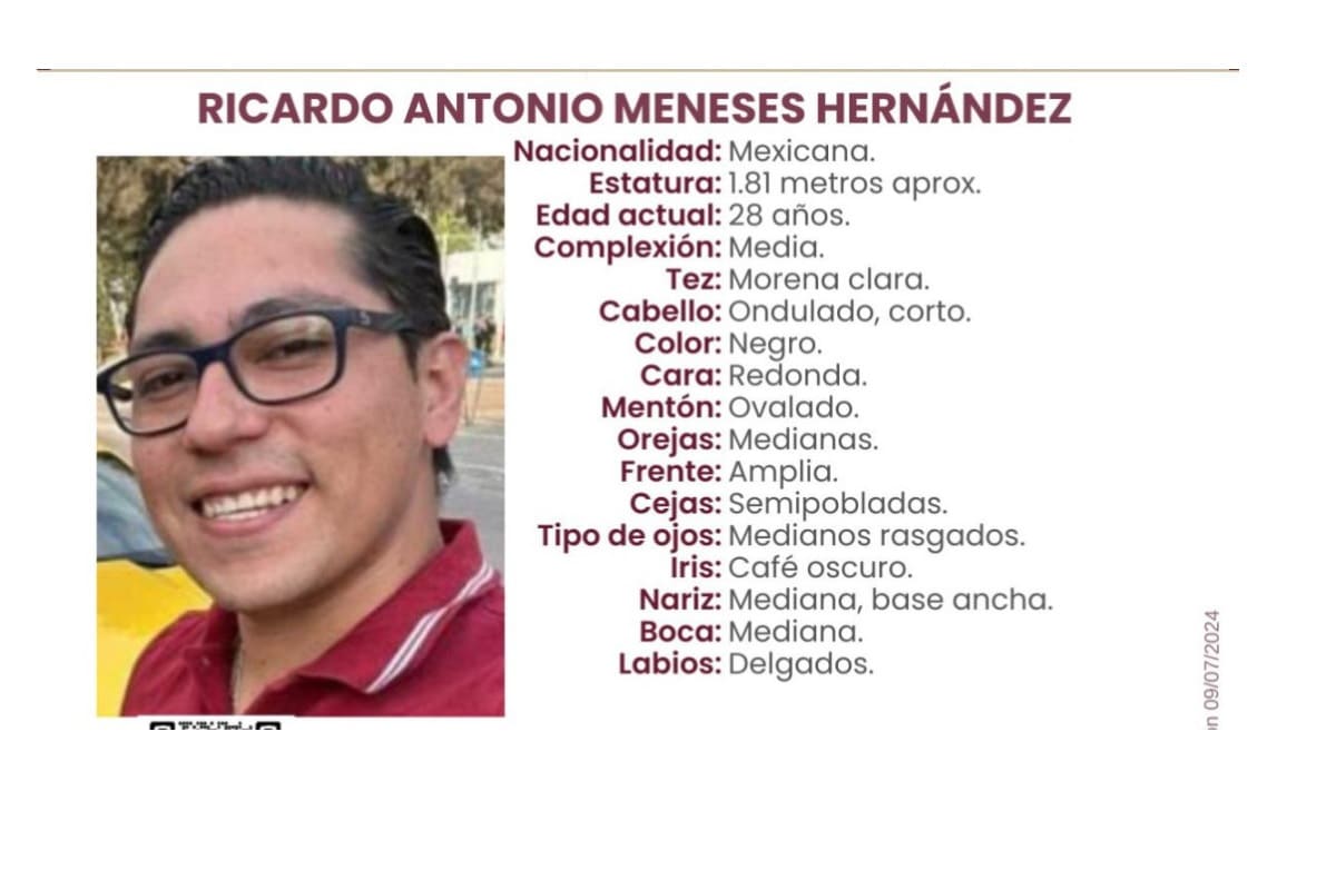 Fiscalía de Puebla revisará conversaciones de Ricardo Antonio Meneses, joven levantado 1 analizarán conversaciones de Ricardo Antonio Meneses