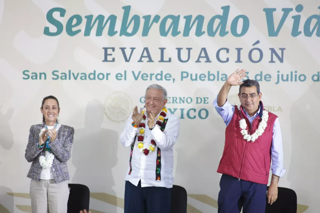 andres manuel claudia sheinbaum Alejandro Armenta Sergio salomon Sembrando Vida 12