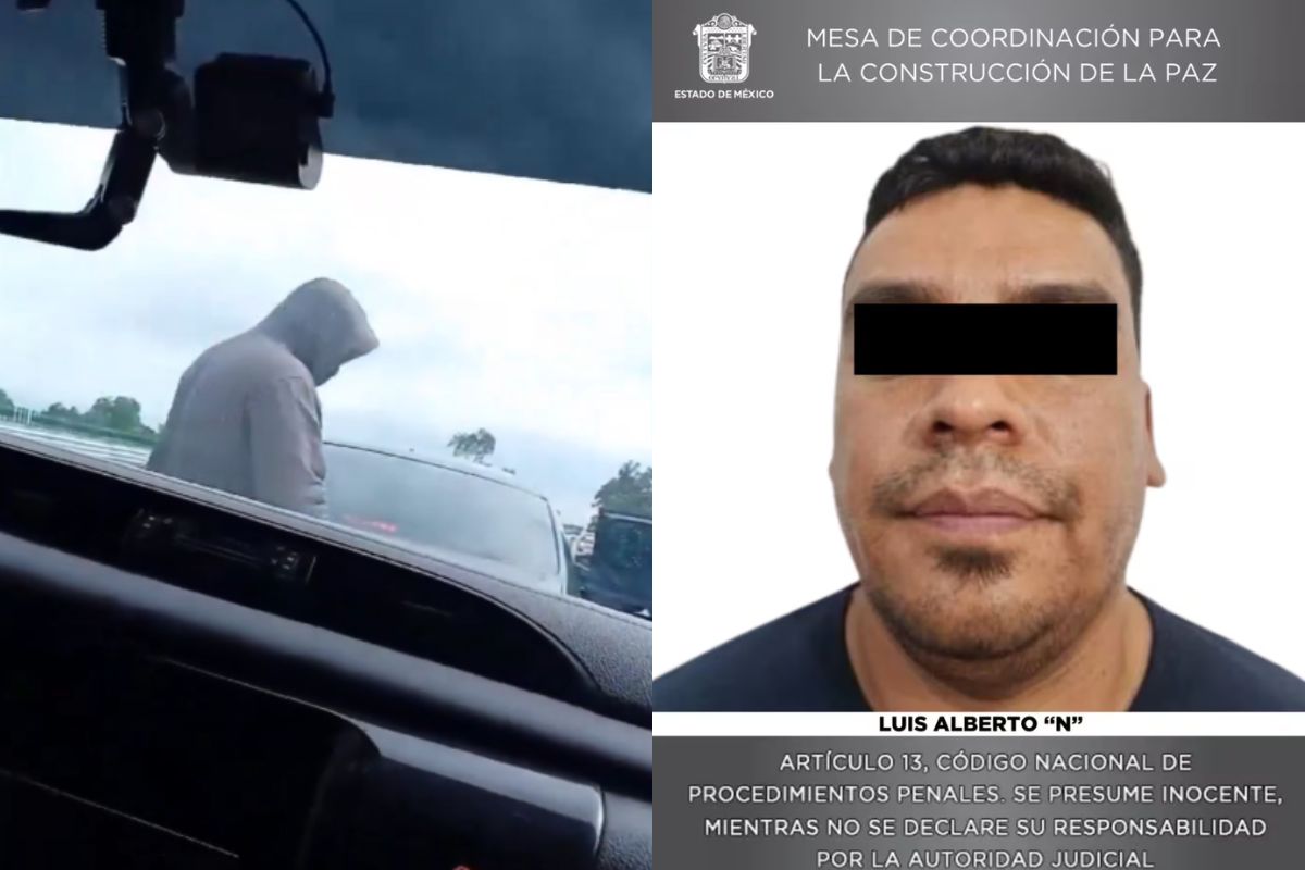 Detienen a delincuente que mató a balazos a joven en la México-Pachuca 1 asesino joven en la México-Pachuca