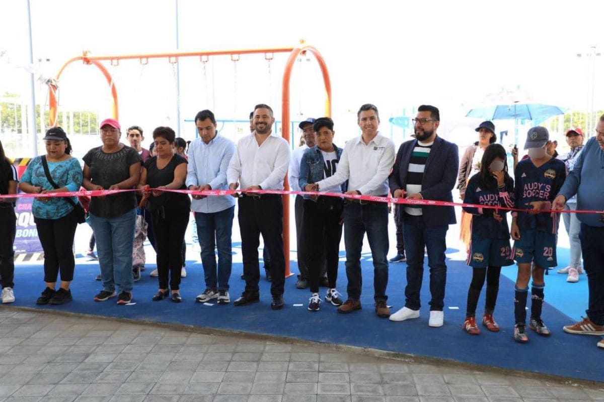 Gobierno municipal de Puebla inaugura canchas deportivas en San Jerónimo Caleras 1 ayuntamiento de puebla canchas deportivas san jeronimo caleras