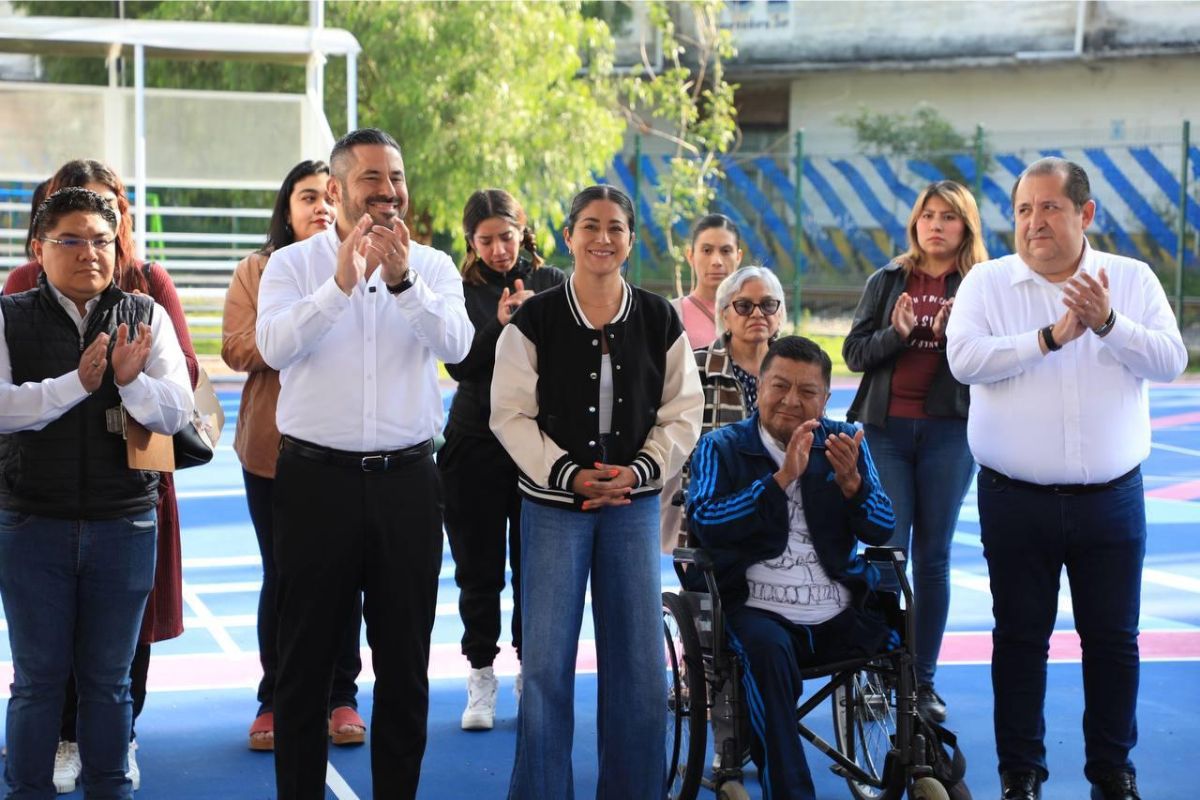 En la Libertad, Ayuntamiento de Puebla rehabilita parque con 2.4 millones de pesos 1 Ayuntamiento de Puebla parque La Libertad