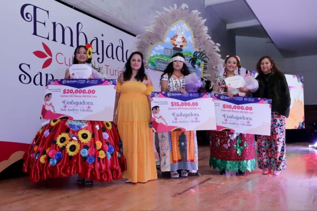 ambajadora cultura de San Andrés Cholula