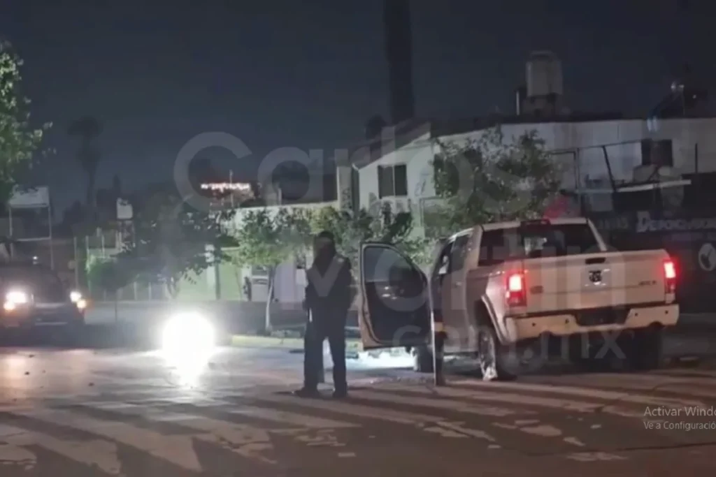 Se registra persecución y balacera en el Bulevar Esteban de Antuñano