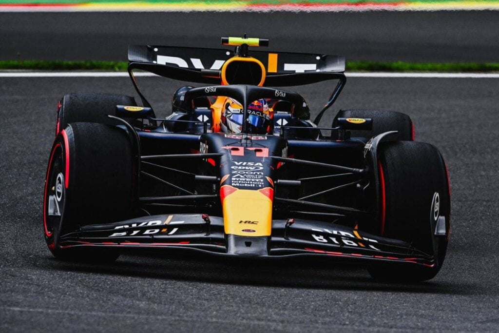 Checo Pérez arranca segundo GP de Bélgica