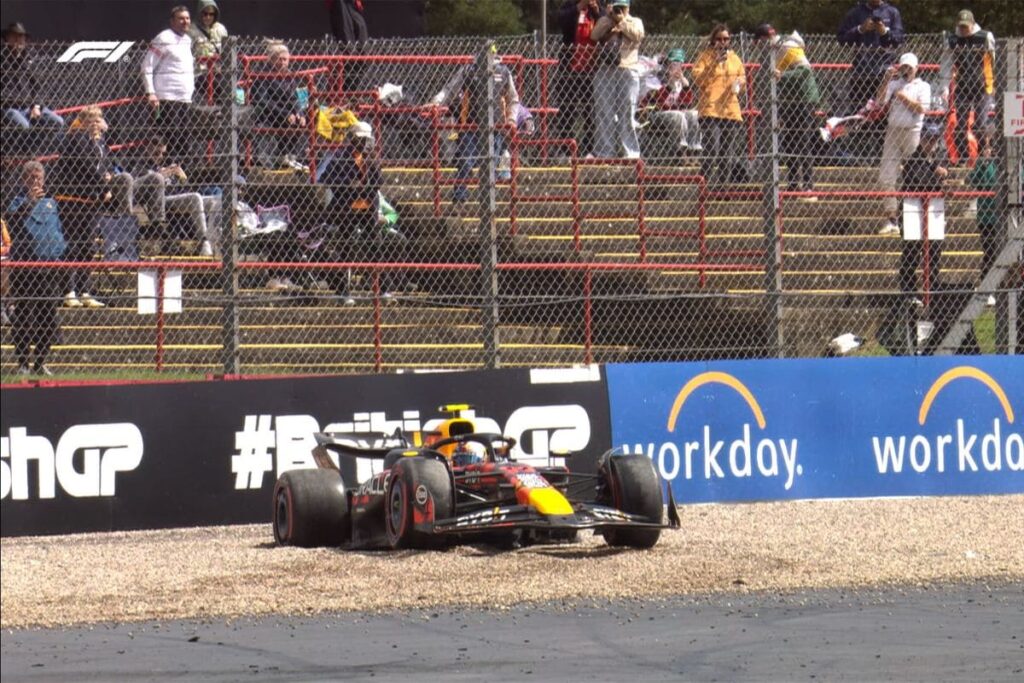 Checo Pérez British GP