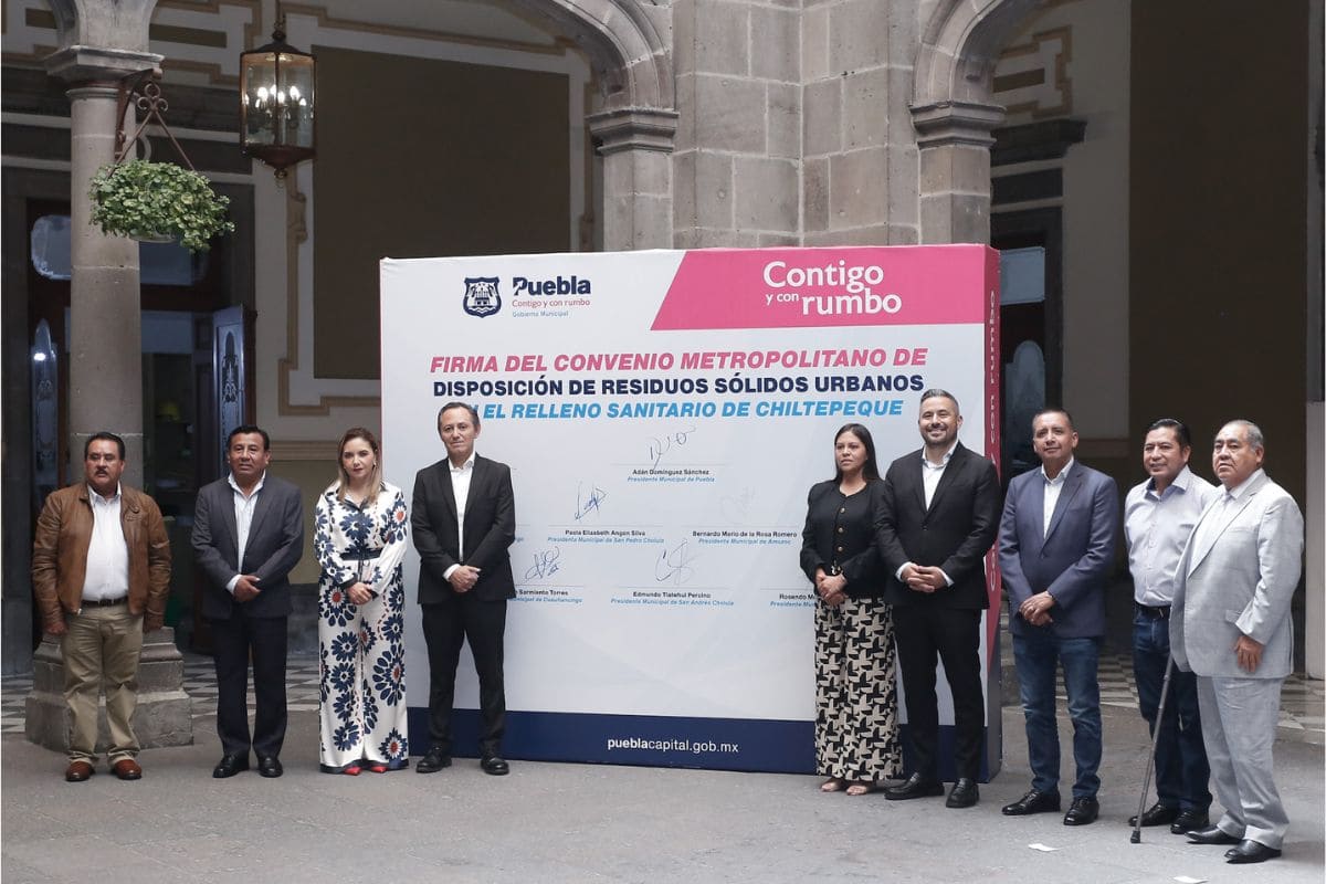 Por la crisis de desechos, siete municipios renuevan convenios para usar el relleno de Chiltepeque 1 convenio uso de relleno de Chiltepeque