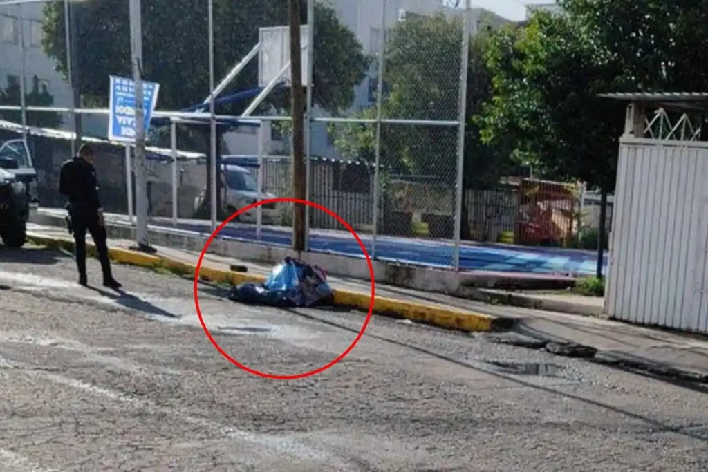 cuerpo desmembrado en Sanctorum