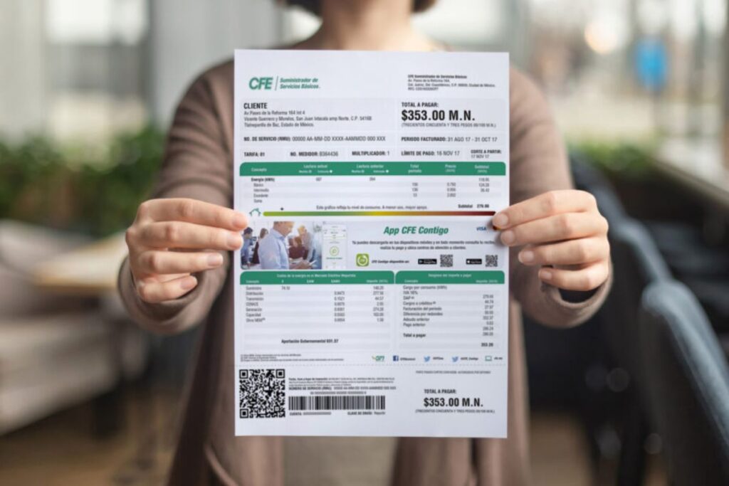 descuento luz credencial del INAPAM