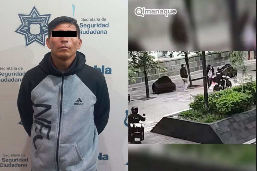 detienen a ladron de celulares puebla paseo bravo