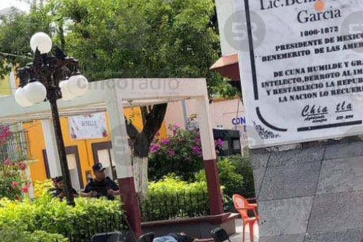 Ejecutan a comandante de la policía de Chiautla en pleno zócalo 1 comandante de la policía de Chiautla