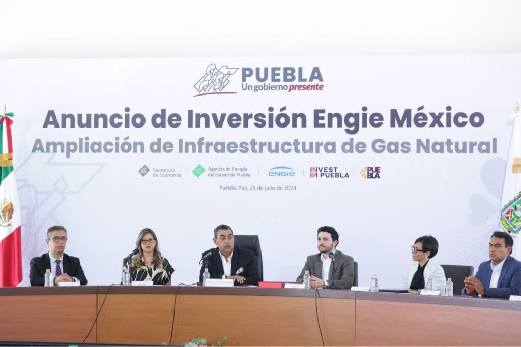 Engie inversión gas natural en Puebla