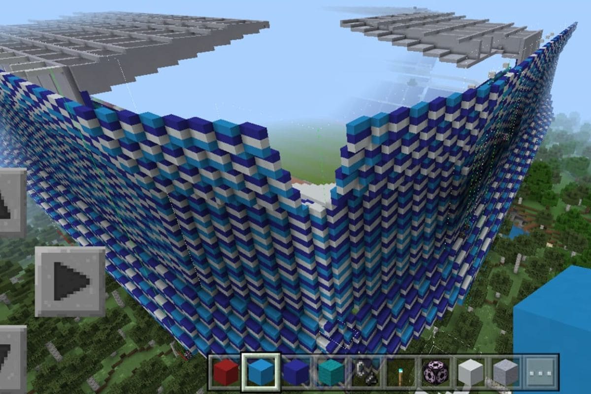 (FOTOS) Joven construye el estadio Cuauhtémoc en Minecraft y este es el resultado 1 construye estadio Cuauhtémoc en Minecraft