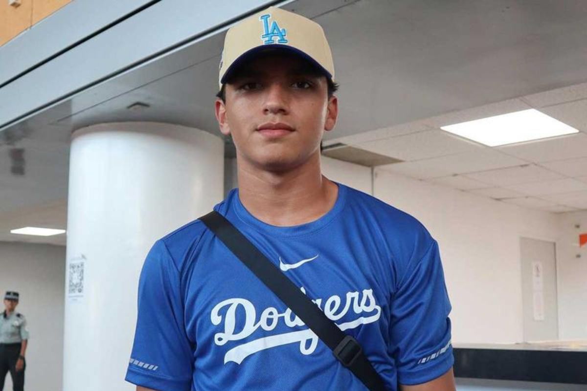 (VIDEO) “Ya firmé con los Dodgers”: Así joven de 14 años revela la noticia a su mamá 1 Ezequiel Rivera Dodgers