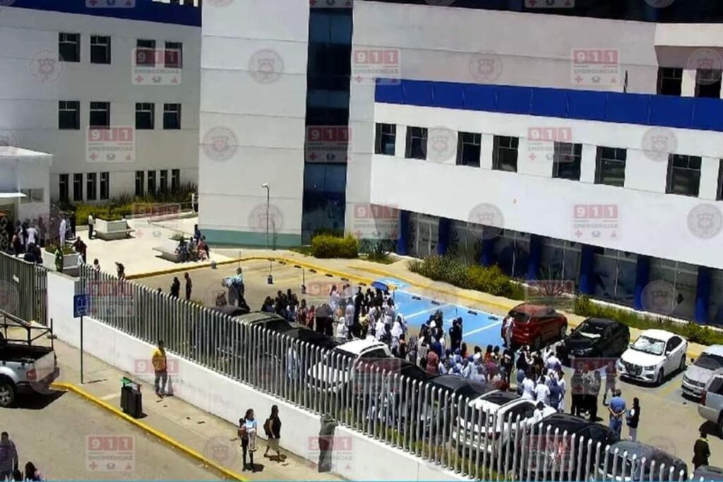 causa de fuga de gas en Hospital General de Cholula