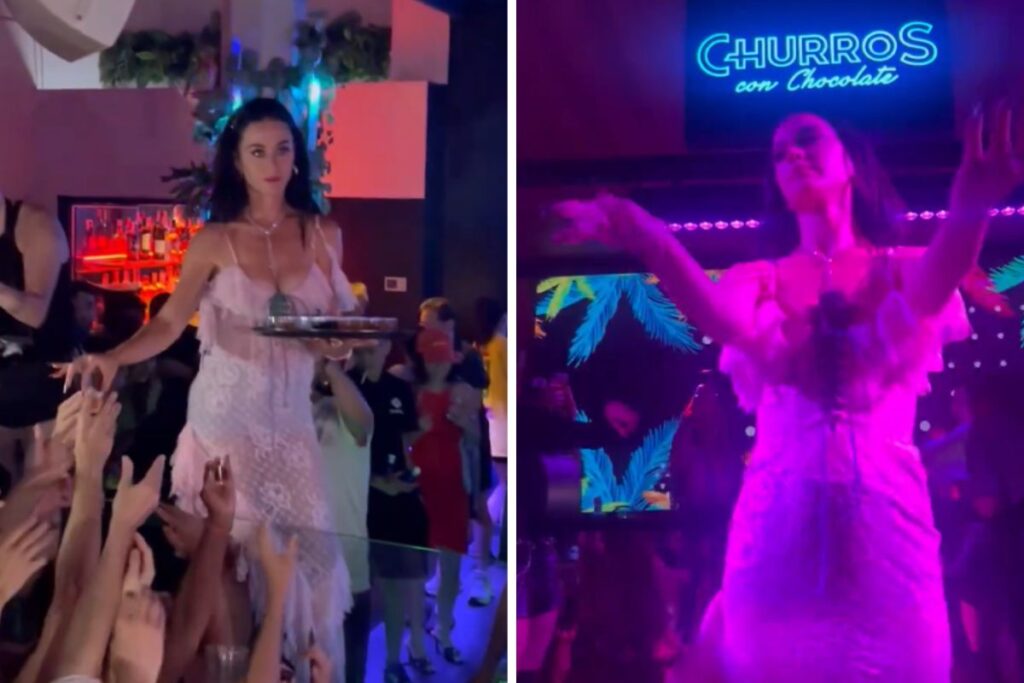 Katy Perry regala shots