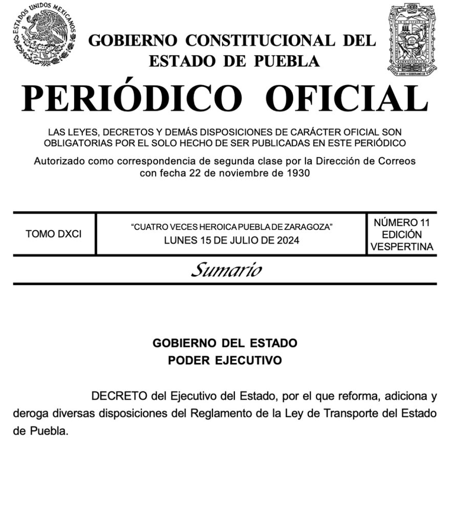 licencia de manejar puebla requisito nuevo