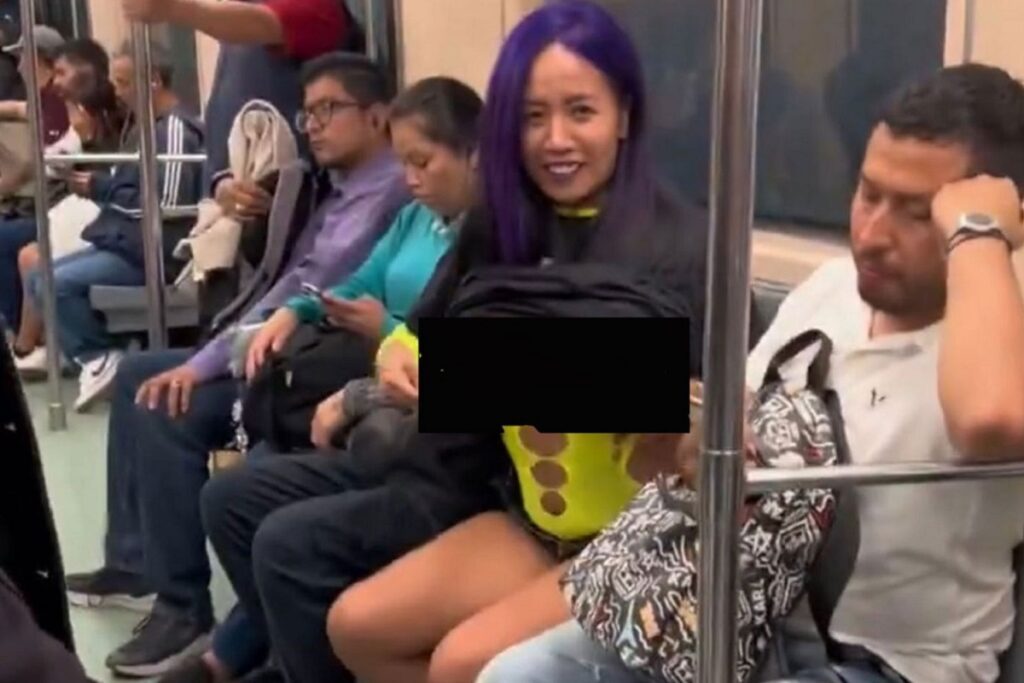 Suspenden a policía que grabó el video nopor con Luna Bella en el Metro de la CDMX 6 “Respeto a la libertad de expresión”, responde el Metro al vídeo nopor de Mujer Luna Bella