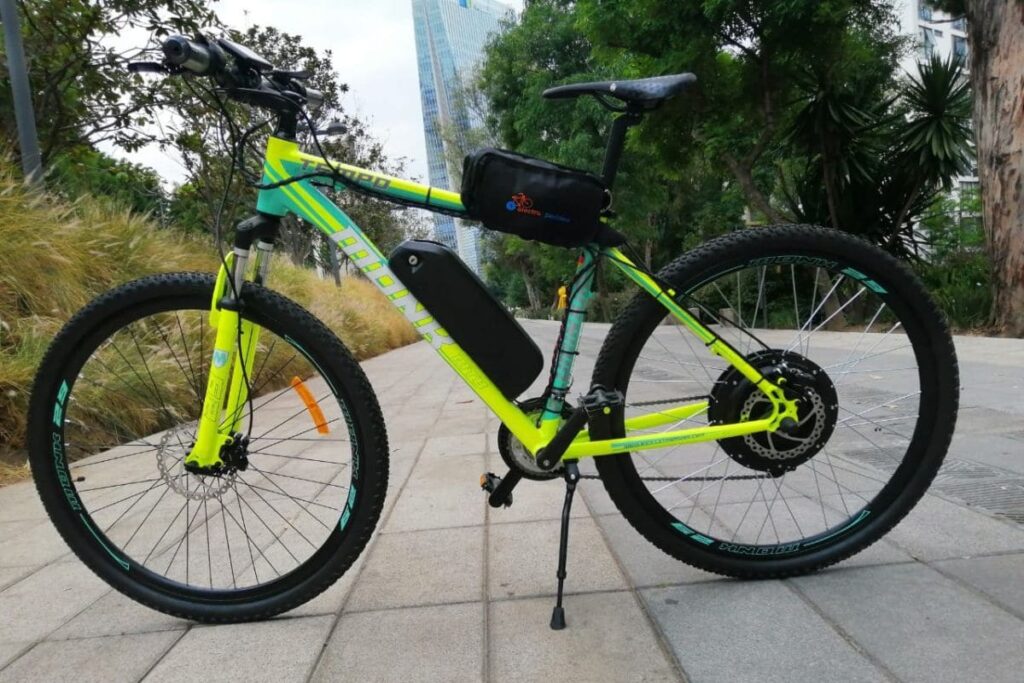 bici eléctrica en Puebla sin regular