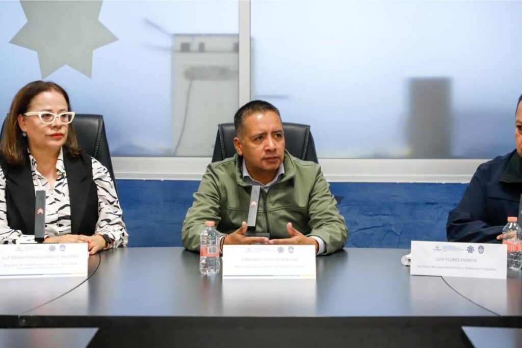 Mundo Tlatehui mesa de seguridad