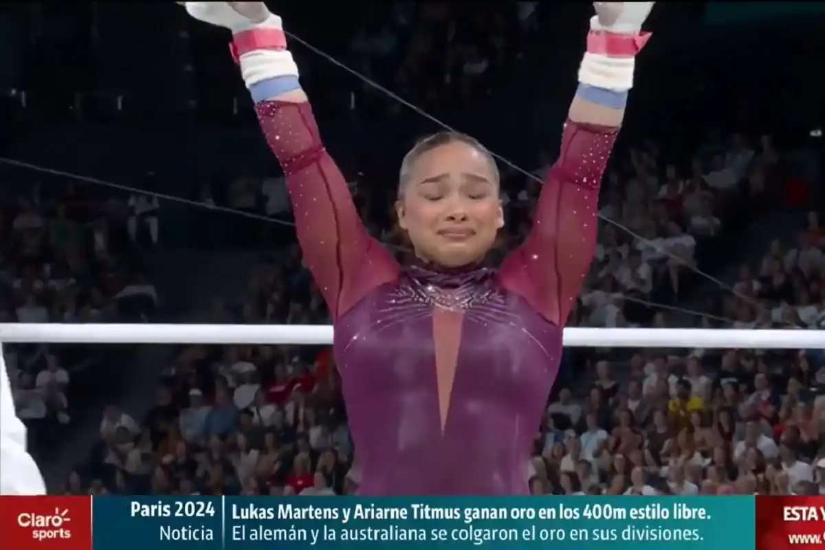 VIDEO: Entre lágrimas y un desgarre, la gimnasta Natalia Escalera hace su presentación en París 2024 1 natalia escalera