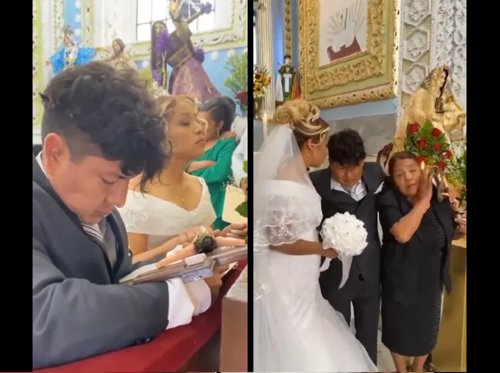 novio llega borracho a su boda