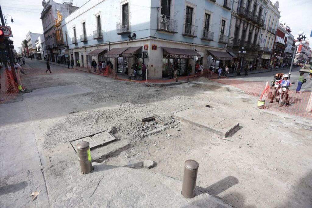 obras inconclusas Ayuntamiento de Puebla
