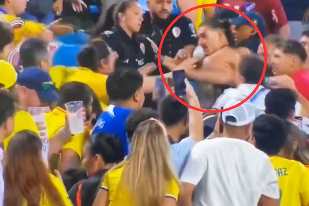 VIDEOS: Futbolistas de Uruguay pelean a puño limpio con afición de Colombia tras eliminación 5 pelae darwin nunez copa america