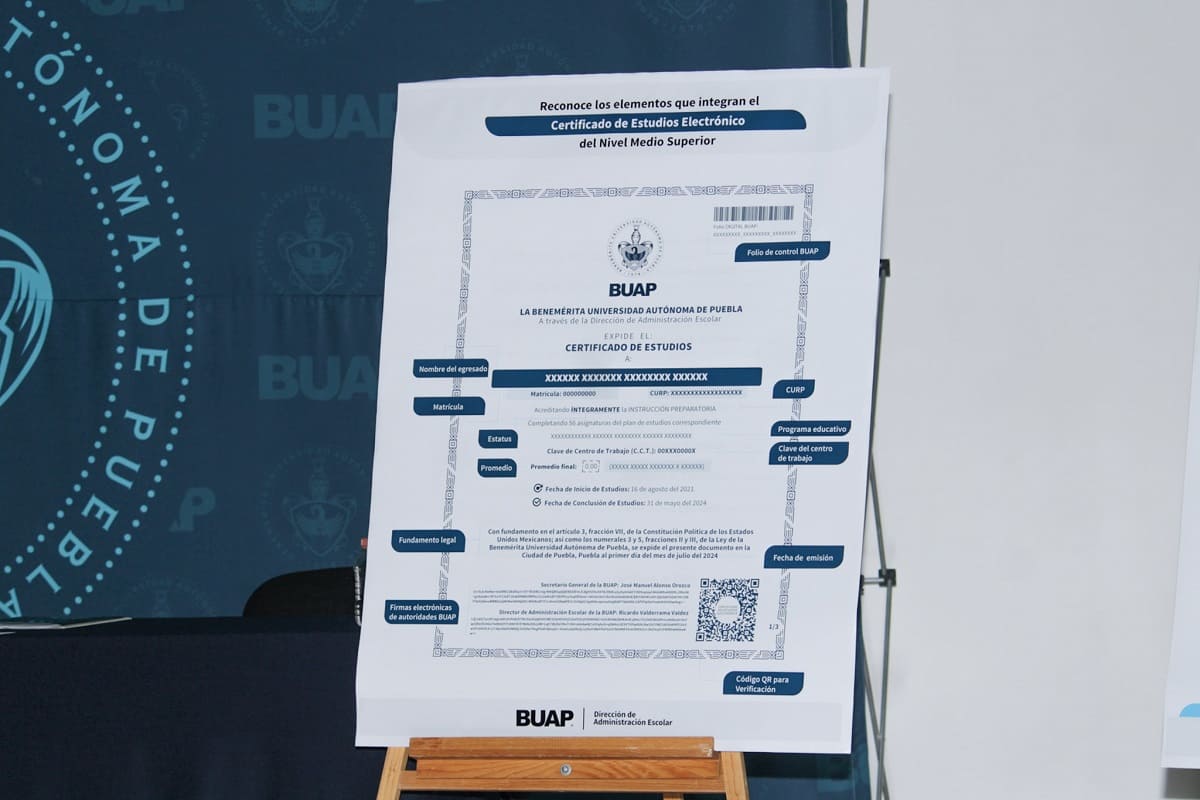 BUAP habilita certificado de estudios electrónico: Así lo puedes tramitar 1 cómo tramitar el certificado de estudios electrónico de la BUAP