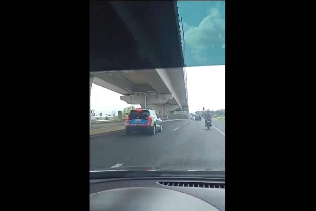 Reportan persecución en la México-Puebla