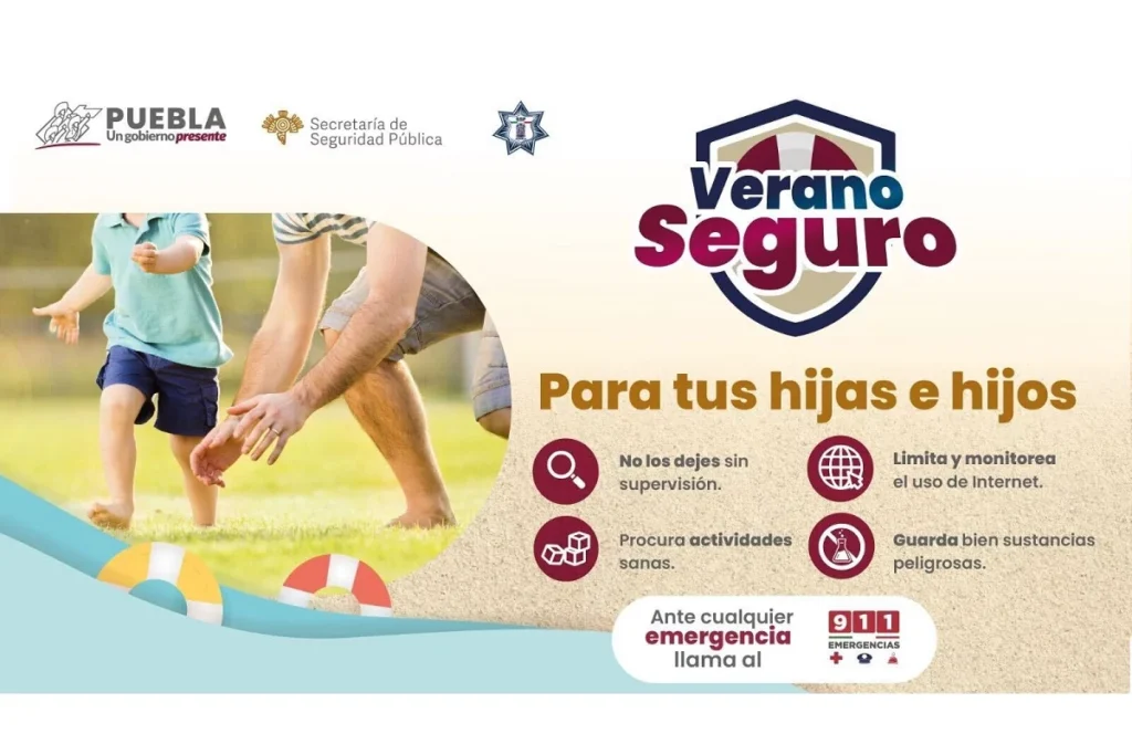 Exhorta SSP a fortalecer medidas de autocuidado en vacaciones