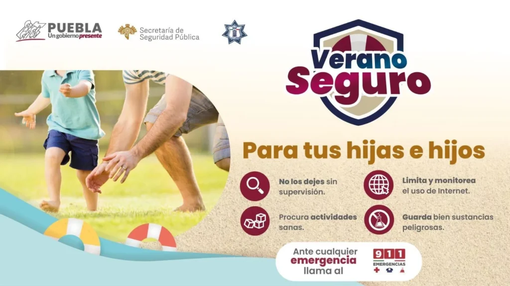 Exhorta SSP a fortalecer medidas de autocuidado en vacaciones