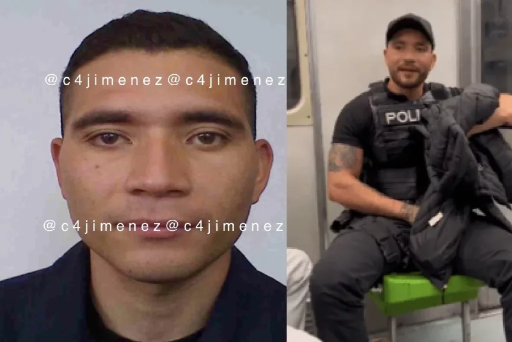 Suspenden a policía que grabó el video nopor con Luna Bella en el Metro de la CDMX