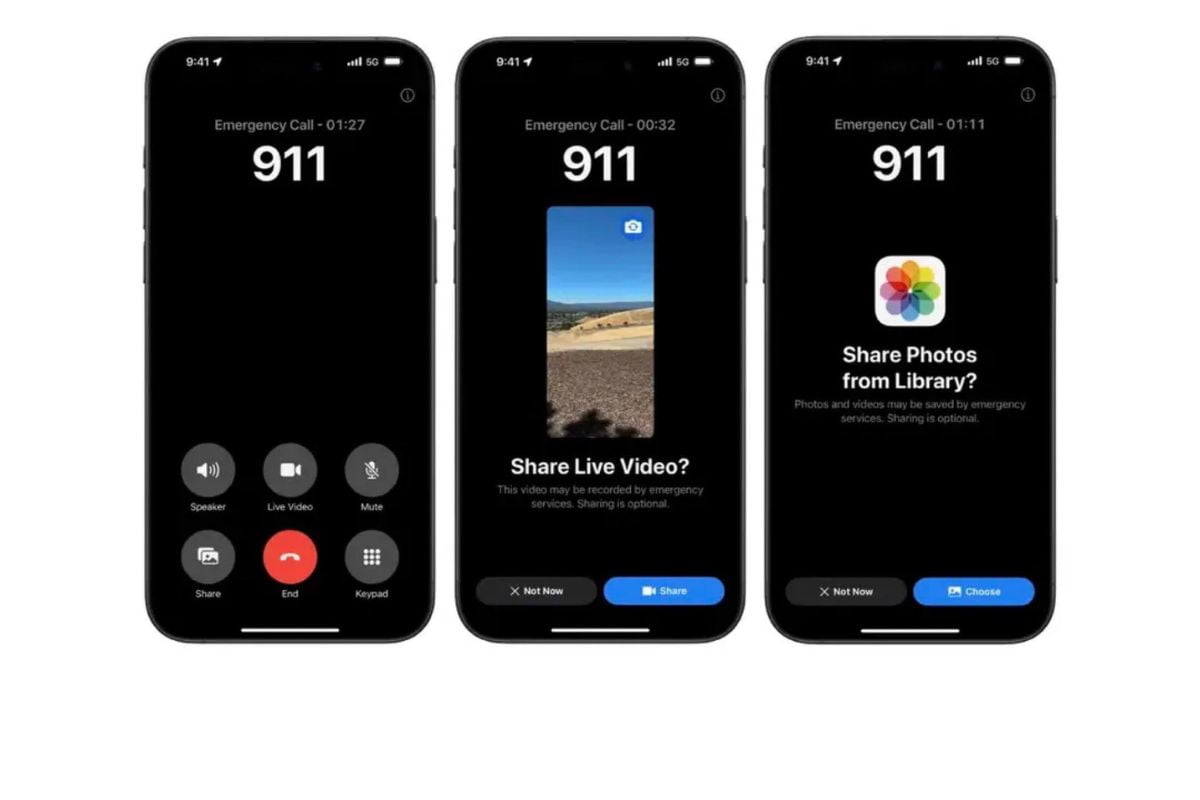 Pronto, podrás hacer videollamada para solicitar ayuda al 911 con tu iPhone 1 iPhone videollamada 911