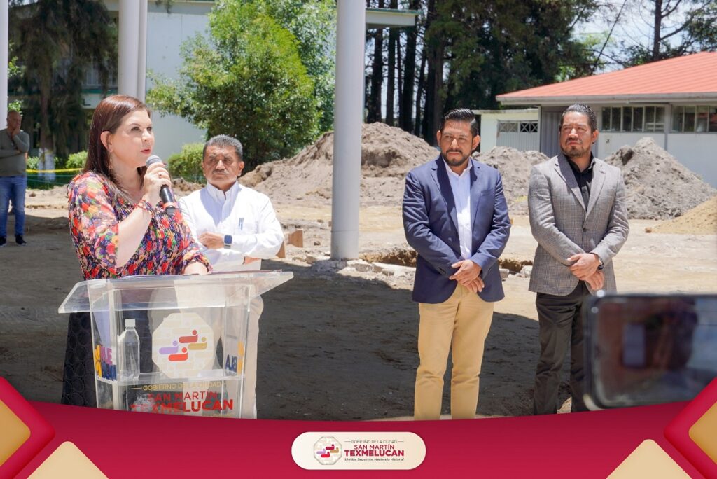 Arranca la construcción del último domo escolar que entregará Norma Layón