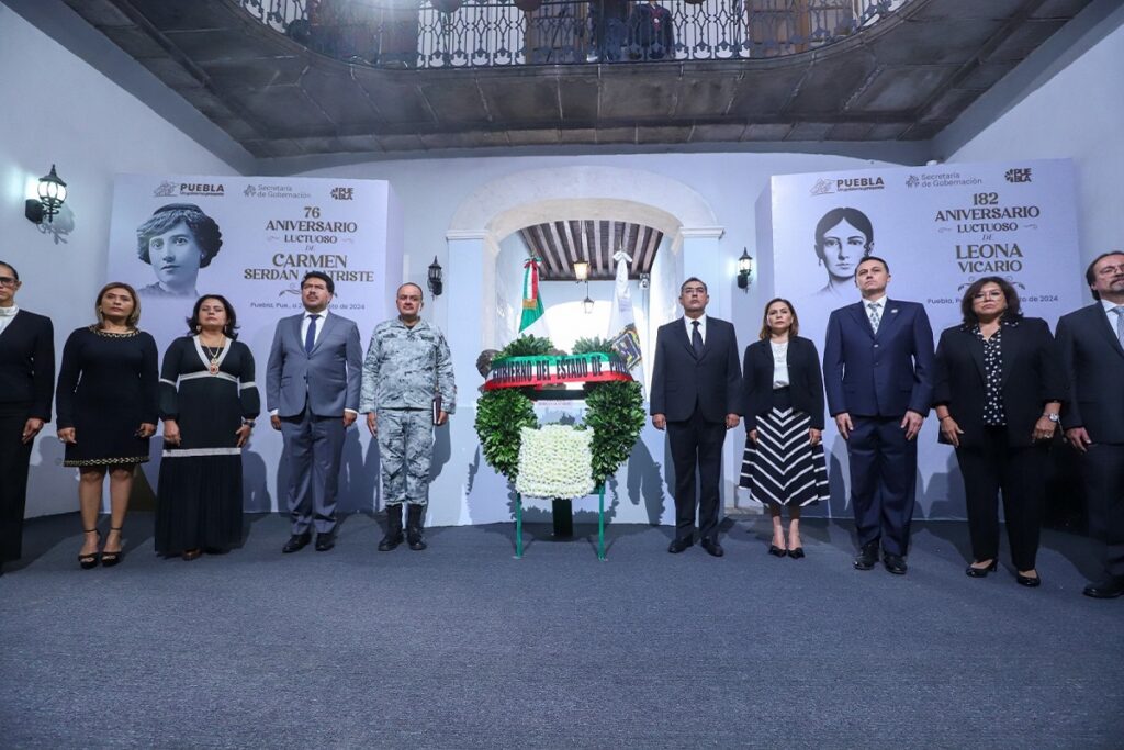 Convoca Sergio Salomón a sociedad y funcionarios a reafirmar su compromiso con Puebla y México