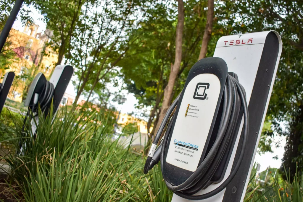 cargador de vehículos eléctricos