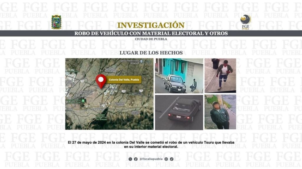 Detienen a El Moreno que robo Tsuru con boletas en Puebla descartan delito electoral 3