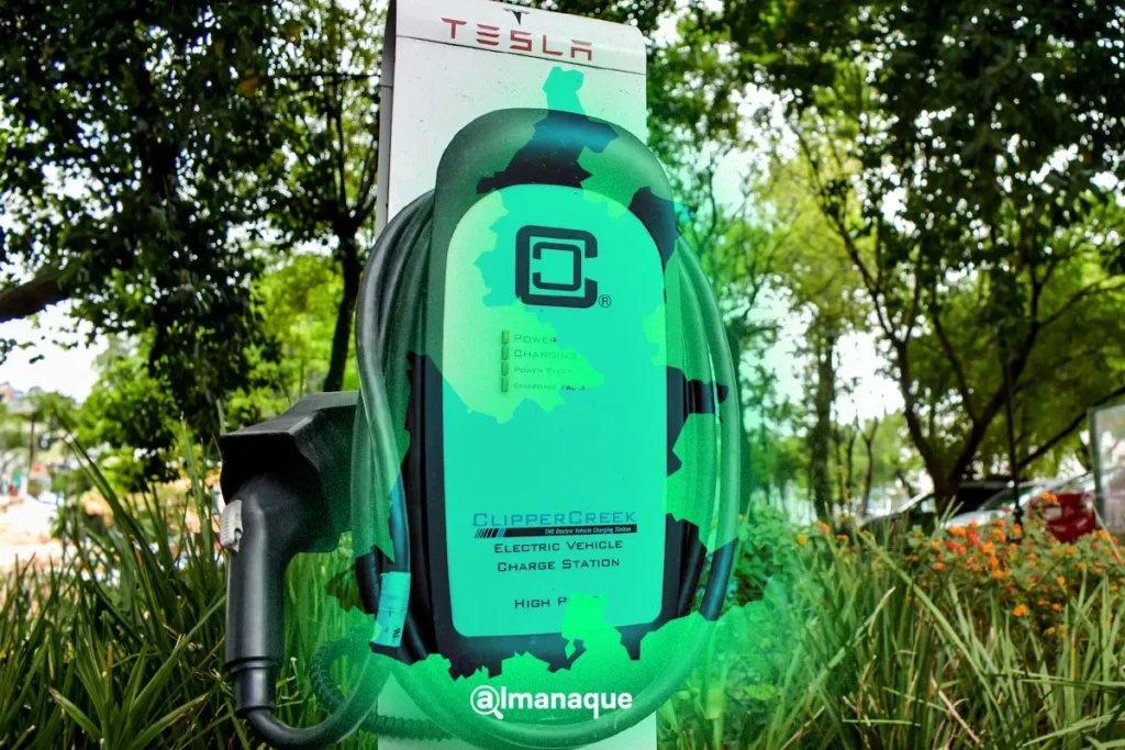 Donde hay cargadores para vehiculos electricos en Puebla capital